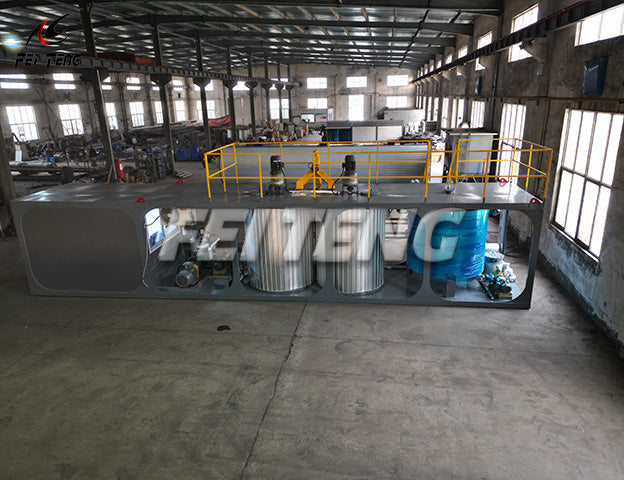 GLS-15 পলিমার মডিফাইড বিটুমেন প্ল্যান্ট (PMB) 35m³ স্টোরেজ ট্যাঙ্ক সহ | এসবিএস অ্যাসফল্ট উৎপাদন ইউনিট