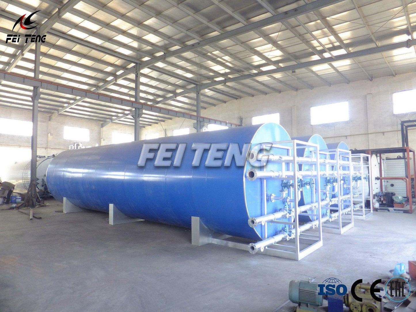 Tangki Bitumen Seri DL - Feiteng - Solusi Tangki Penyimpanan Aspal Hemat-Ruang-Efisiensi - -