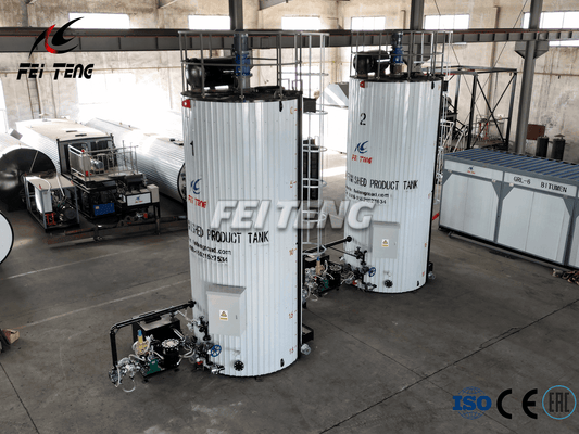 Vertical bitumen tank asphalt storage tanks asphalt heating and mixing tank - Feiteng - Vertical bitumen tank asphalt storage tanks asphalt heating and mixing tank - -