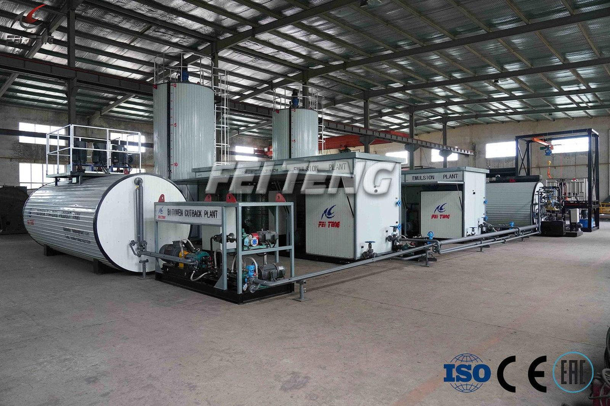 YZSL Series Bitumen Storage Tank (Double Heating) - Feiteng - FEITENG-High-Performance-Bitumen-Heating-Machine-Double-Heating - -