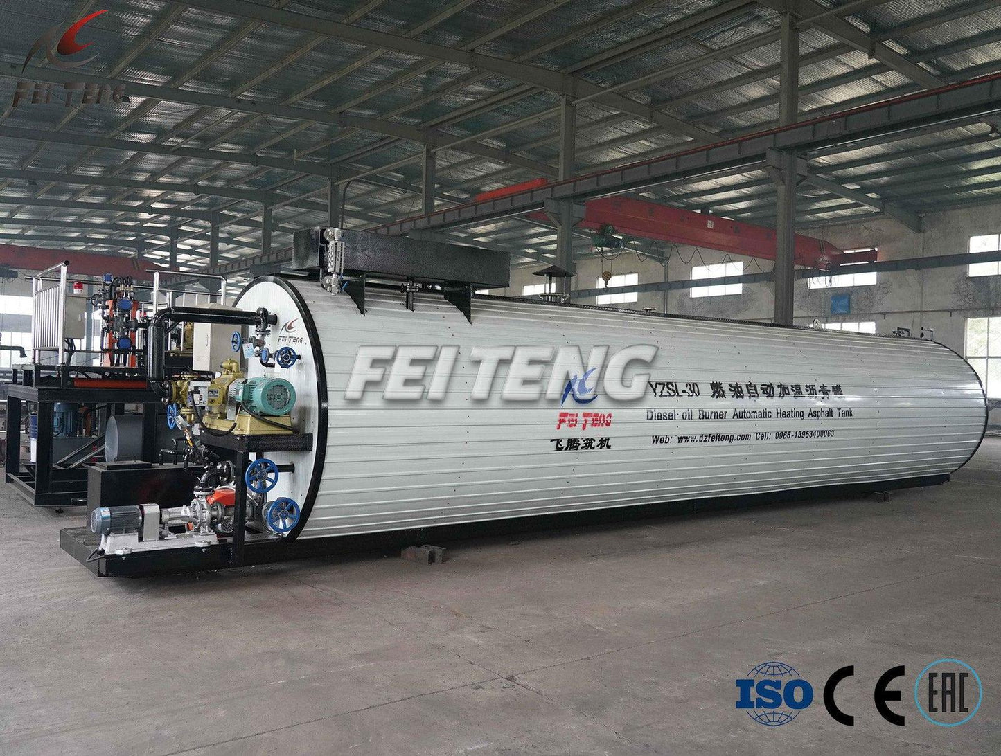 YZSL Series Bitumen Storage Tank (Double Heating) - Feiteng - YZSL Series Bitumen Storage Tank (Double Heating) - Feiteng - -