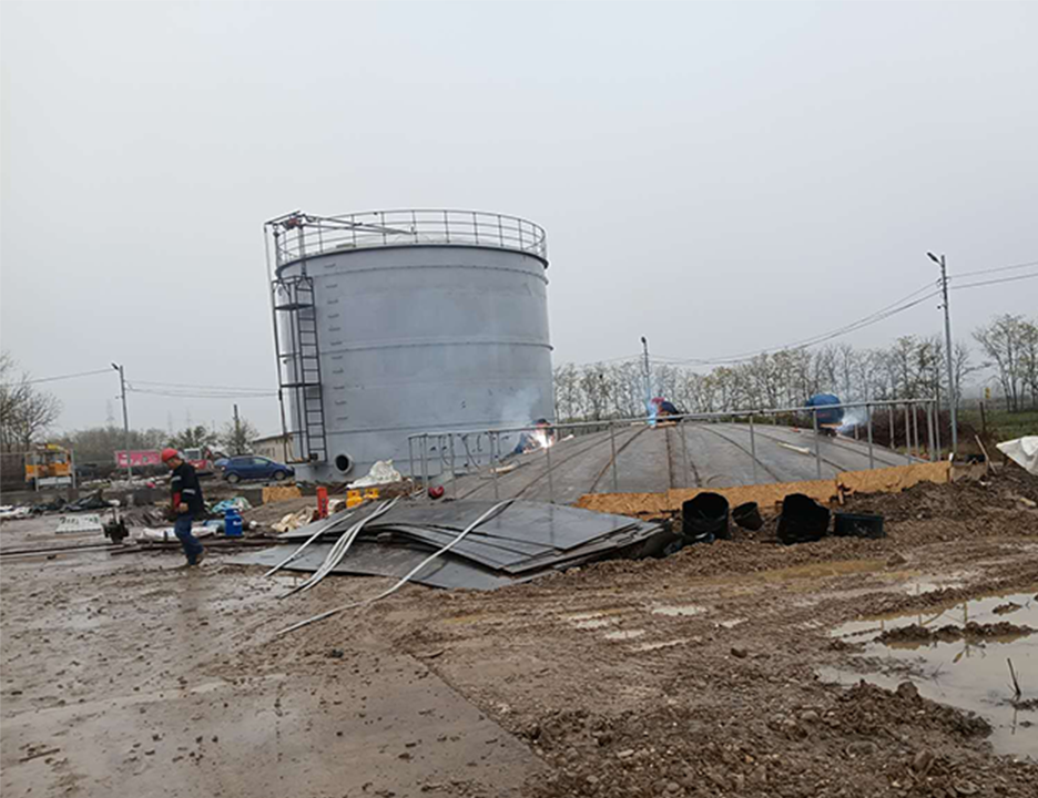 500m³ Vertical Bitumen Storage Tank (Site-Assembled)