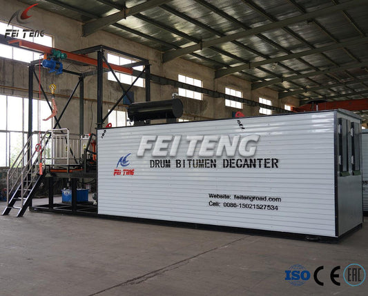 Asphalt drum decanting equipment | FEITENG