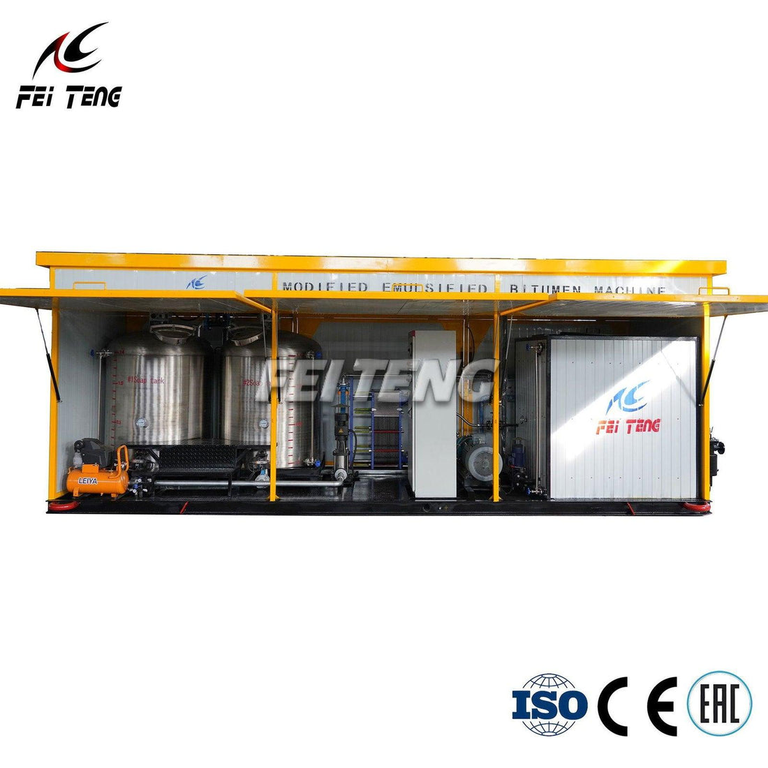 FEITENG QRL series bitumen emulsion plant equipment for road construction projects