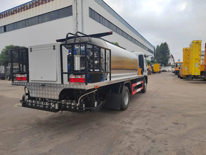 6000L Bitumen Tank with Thermal Oil Heating and Riello Burner