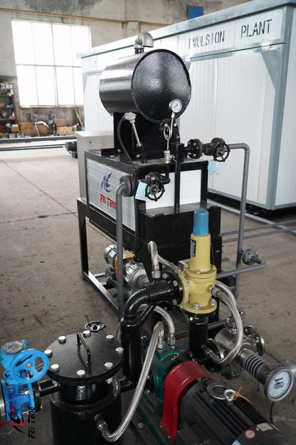 Industrial Electric Bitumen Heater Expansion Tank and Piping