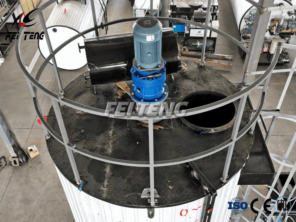 Vertical bitumen tank asphalt storage tanks asphalt heating and mixing ...