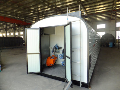 YDL-40F Bruciatore diesel Doppio riscaldamento Serbatoio di bitume quadrato