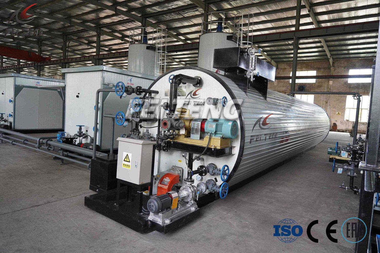Bitumenopslagtank YZSL-serie (dubbele verwarming) - Feiteng - FEITENG-Duurzame-Asfalttank-Te-Kopen-Dubbele-Verwarming - -