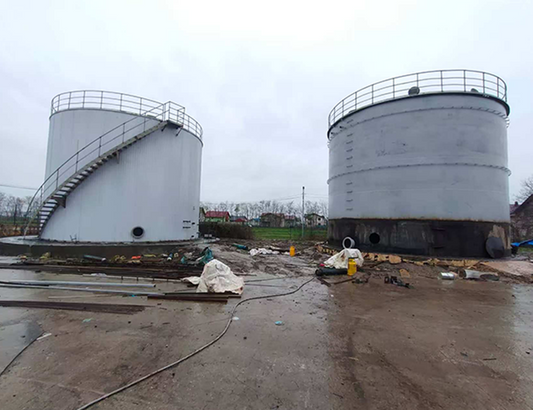 500m³ Vertical Bitumen Storage Tank (Site-Assembled)