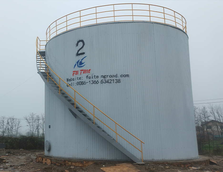 500m³ Vertical Bitumen Storage Tank (Site-Assembled)